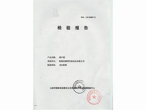 线手套报告